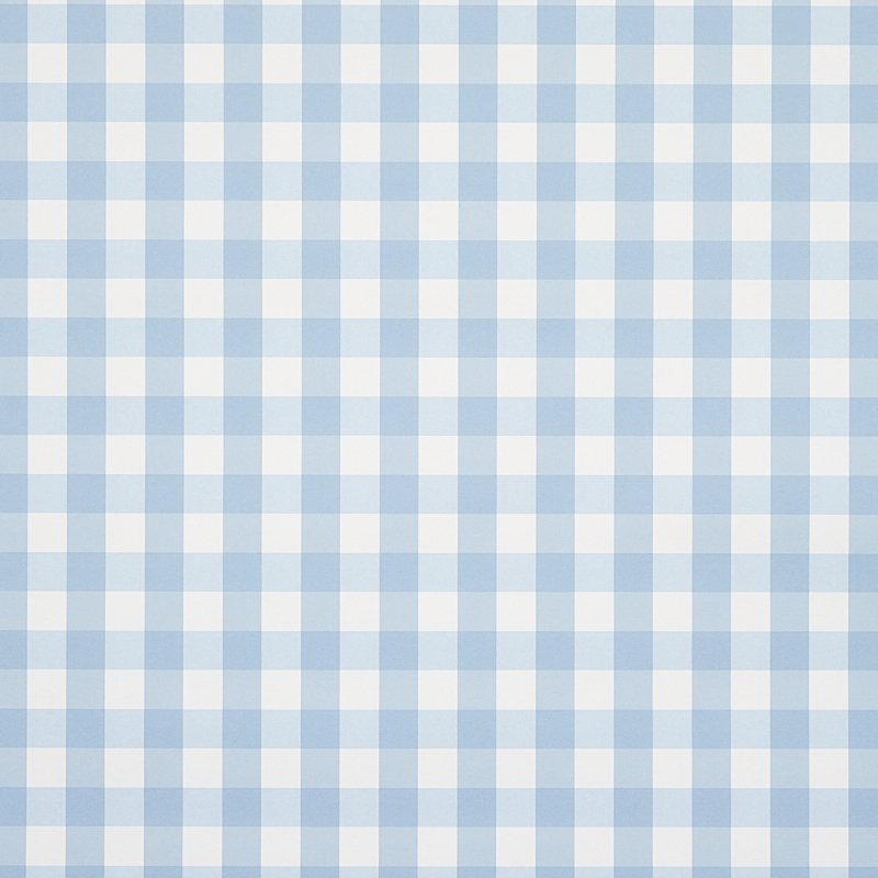 5012360.jpg WILLA CHECK SMALL CHAMBRAY Wallcovering by Schumacher Plaid Wallcoverings Wallpaper SCH-5012360