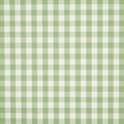 WILLA CHECK SMALL LEAF Wallcovering by Schumacher