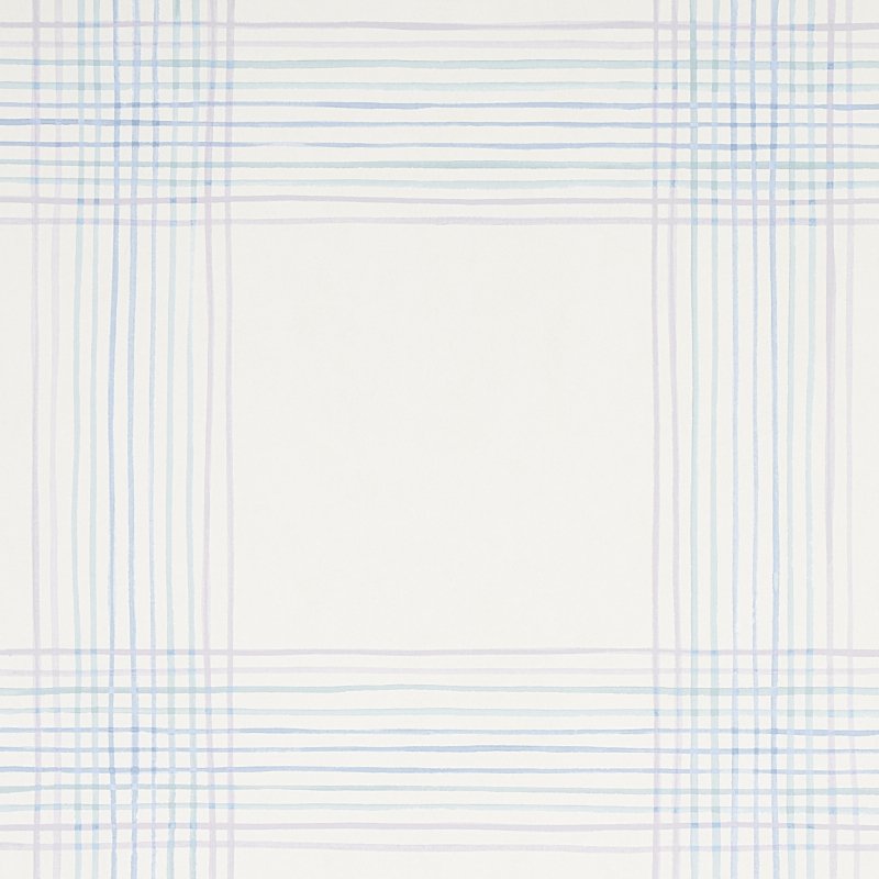 5012371.jpg MINERVA PLAID HYACINTH Wallcovering by Schumacher - Image 1