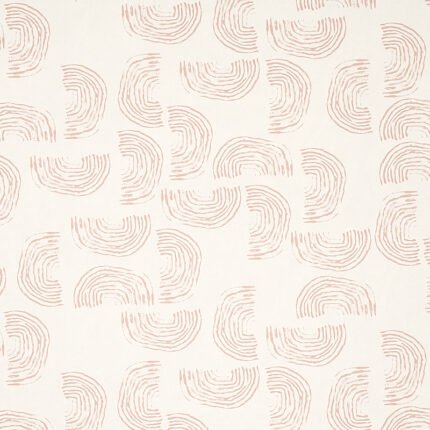 QUANSOO CORAL ON IVORY Wallcovering by Schumacher