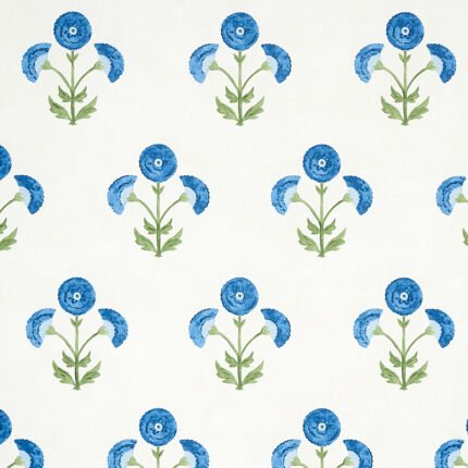 SARANDA FLOWER ROYAL Wallcovering by Schumacher