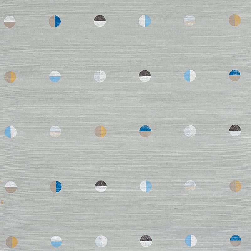 5012442.jpg JOSHUA TREE HAND PRINTED SISAL MINERAL Grasscloth Wallcovering by Schumacher - Image 1