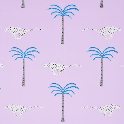 A Wild Desert Dream ORCHID Wallcovering by Schumacher
