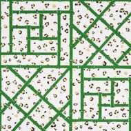 SAFARI GREEN/IVORY