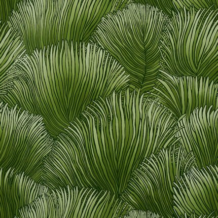 FONDALE GREEN Wallcovering by Schumacher Mystique Wallpaper SCH-5012652