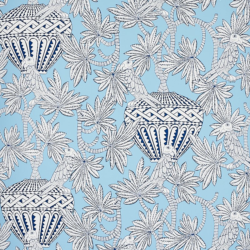 5012820.jpg SANTAREM SKY Wallcovering by Schumacher Mystique Wallpaper SCH-5012820