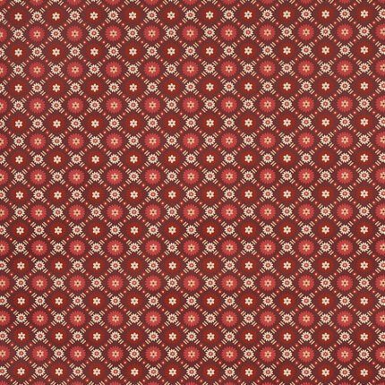LARISSA BURGUNDY Wallcovering by Schumacher