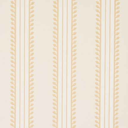ETRUSCAN STRIPE IVORY & OCHRE Wallcovering by Schumacher Cabana Wallpaper SCH-5012851