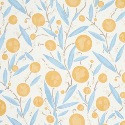 MIRABELLE YELLOW & SKY Wallcovering by Schumacher