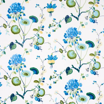 VASILY GREEN & BLUE Wallcovering by Schumacher