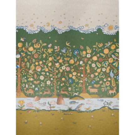 CHAUCER'S FOREST PANEL SET DOCUMENT Panel Set by Schumacher