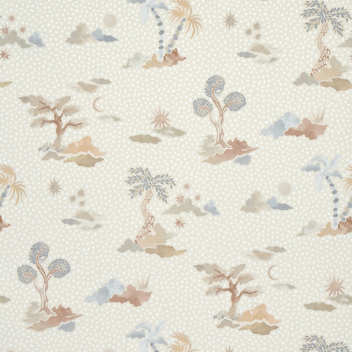 VALLETTA MOONSTONE Wallcovering by Schumacher Moonstone