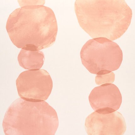 HYPERION PEACH Wallcovering by Schumacher
