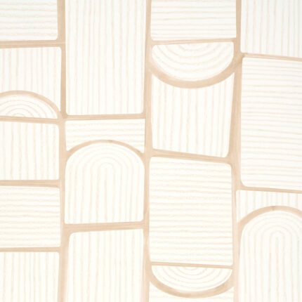 BLOOMSBURY WARM WHITE Wallcovering by Schumacher