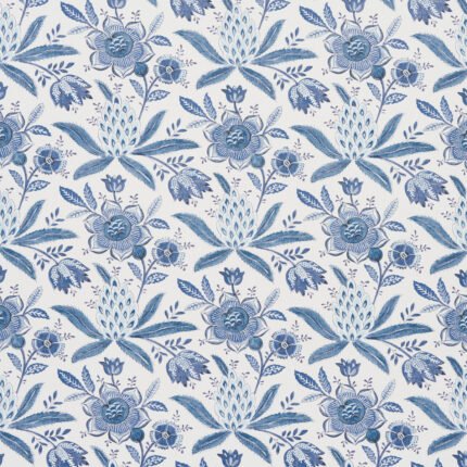 LAFAYETTE BOTANICAL CORNFLOWER Wallcovering by Schumacher