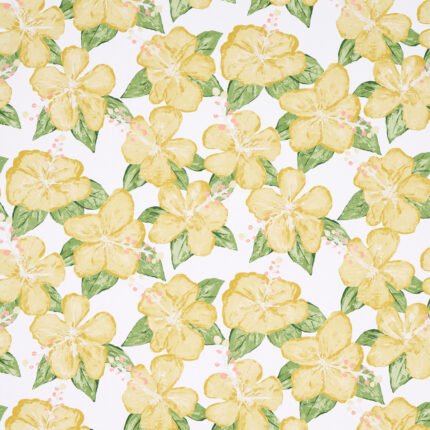 FABIENNE YELLOW Wallcovering by Schumacher Victor Glemaud Wallpaper SCH-5013812