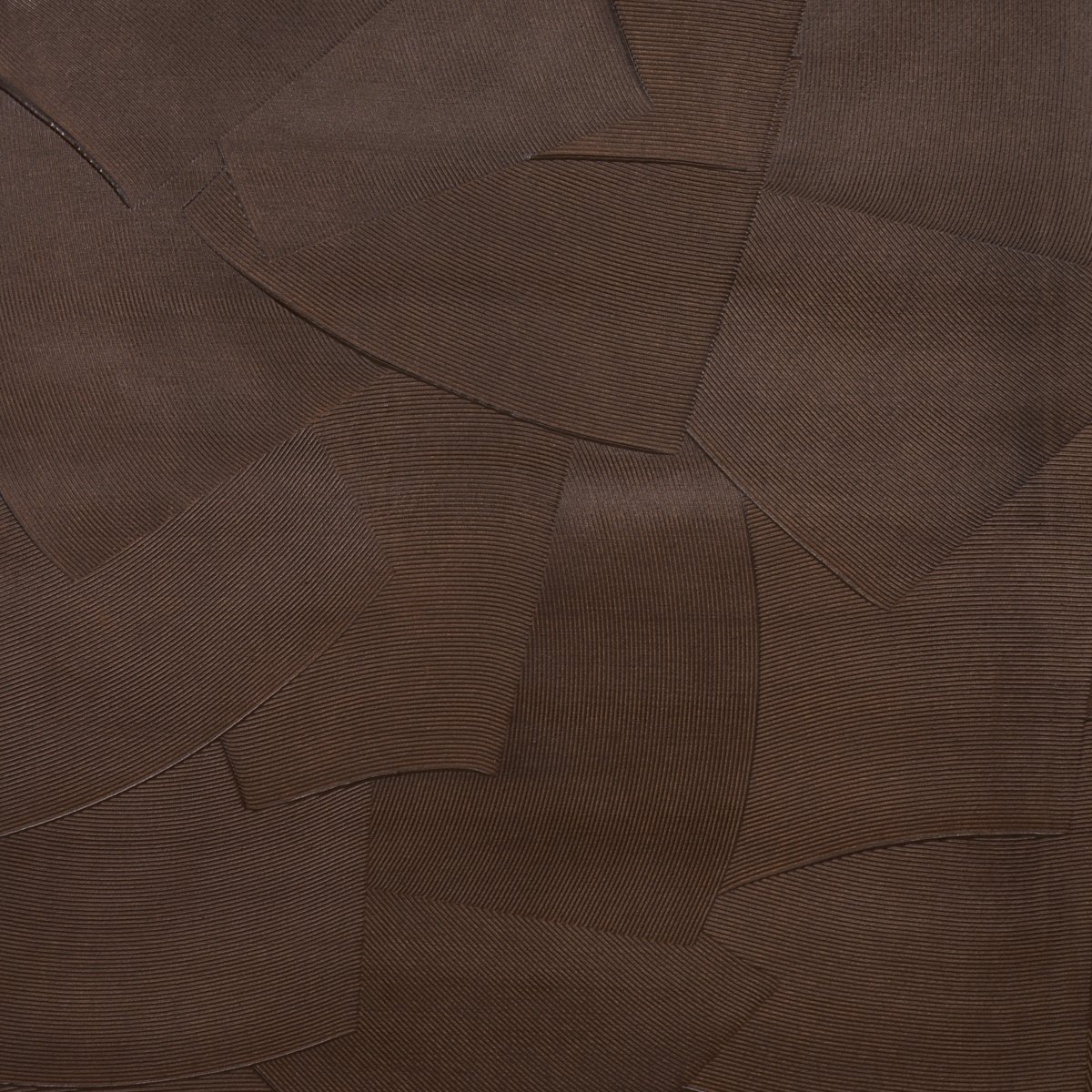 Hand Combed Plaster BROWN Wallcovering by Schumacher Brown