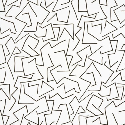 TANGENT IVORY Wallpaper by Schumacher