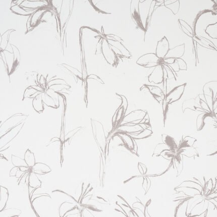 CLOSE YOUR EYES AND REMEMBER SOFT BLACK Wallcovering by Schumacher Hera Ford Wallpaper SCH-5014080