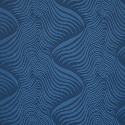SAUVAGE NAVY Wallcovering by Schumacher
