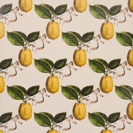 LE CITRON NATURAL Wallcovering by Schumacher Johnson Hartig Wallpaper SCH-5014282