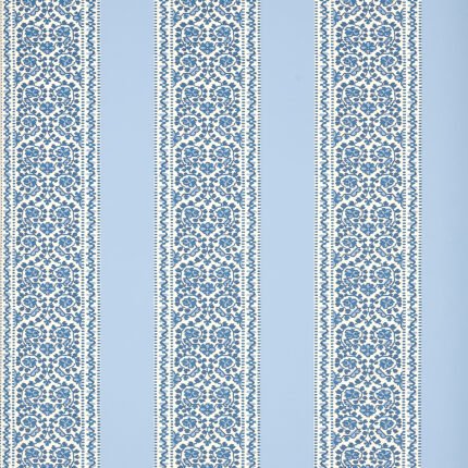 JASMINE INDIGO Wallpaper by Schumacher