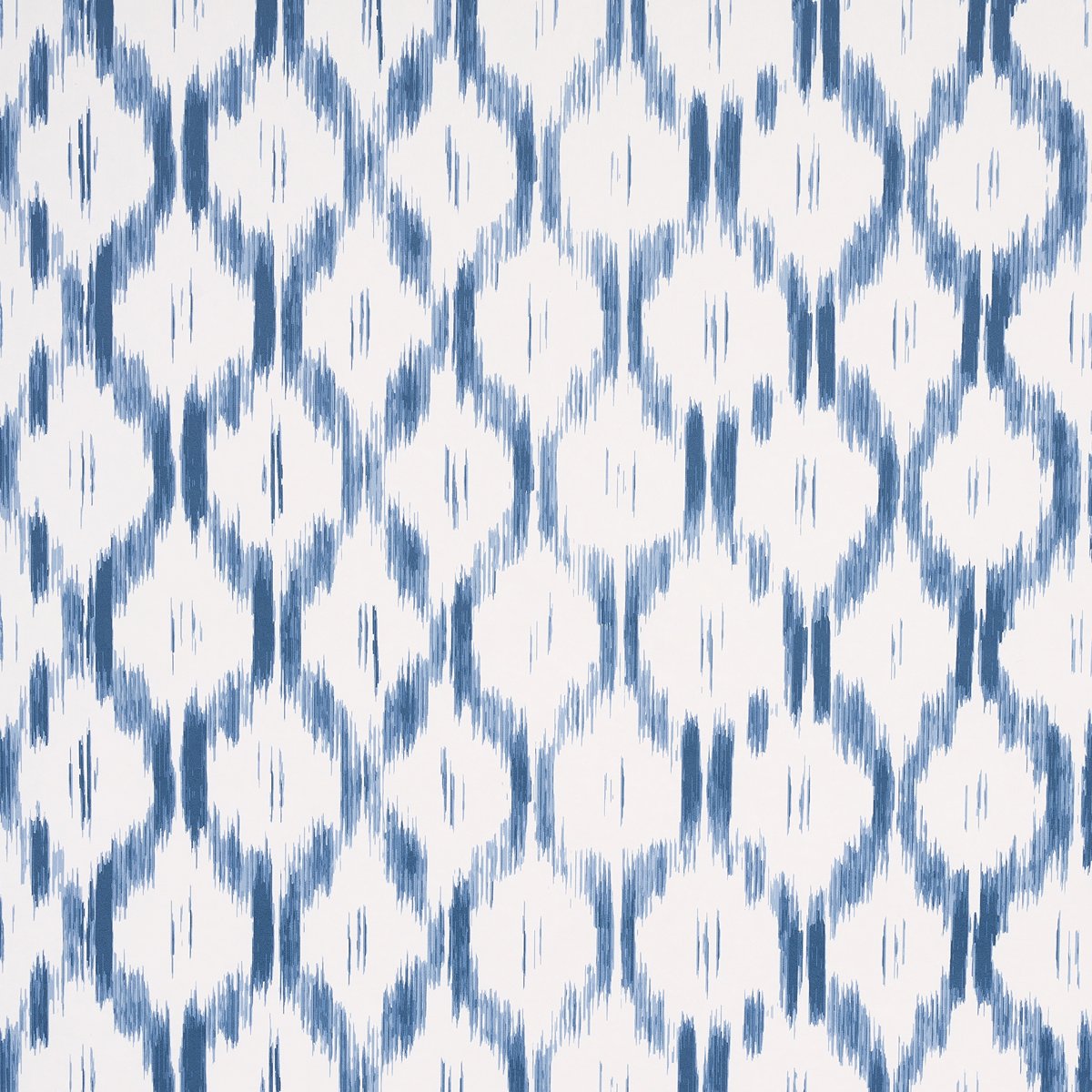 SANTA MONICA INDIGO Wallcovering by Schumacher Indigo