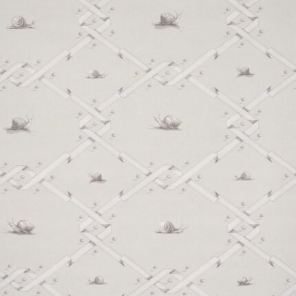 OUVREZ MOI GREY Wallcovering by Schumacher