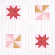 RED & EARTHY PINK