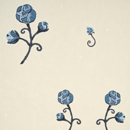 Rhinestone Cowboy NAVY Wallcovering by Schumacher