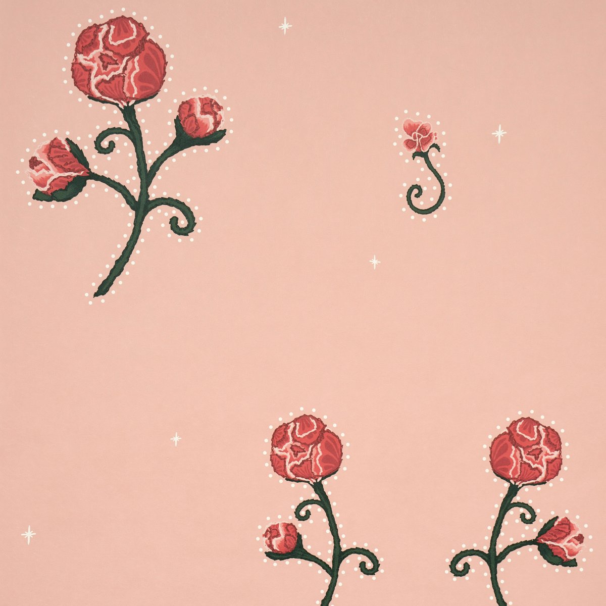 5014584.jpg Rhinestone Cowboy PINK Wallcovering by Schumacher Backdrop Wallpaper SCH-5014584