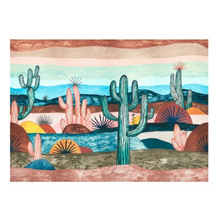 DESERT SCAPE PANEL SET PRISMATIC Panel Set by Schumacher