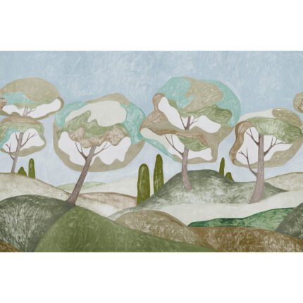 FOREST HILLS PANEL SET SKY Panel Set by Schumacher