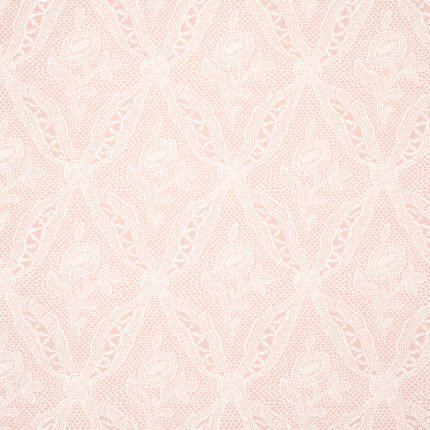 COSETTE LACE BLUSH Wallpaper by Schumacher