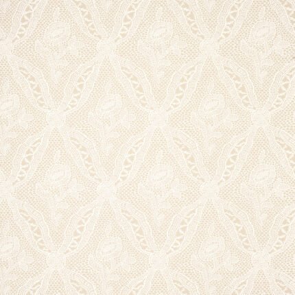 COSETTE LACE SAND Wallpaper by Schumacher