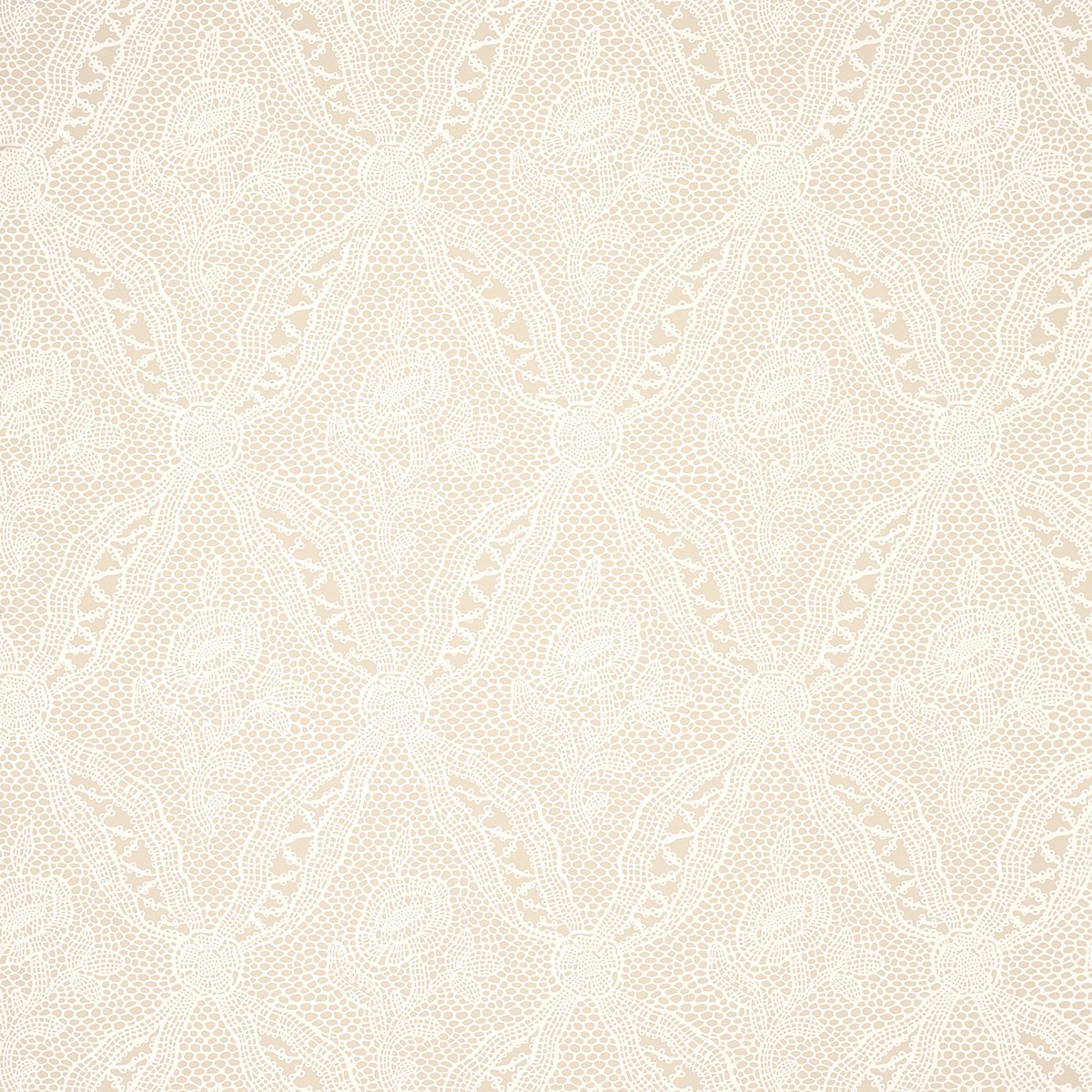 5014721.jpg COSETTE LACE SAND Wallpaper by Schumacher - Image 1