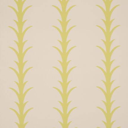 ACANTHUS STRIPE SOLEIL ON SAND Wallpaper by Schumacher