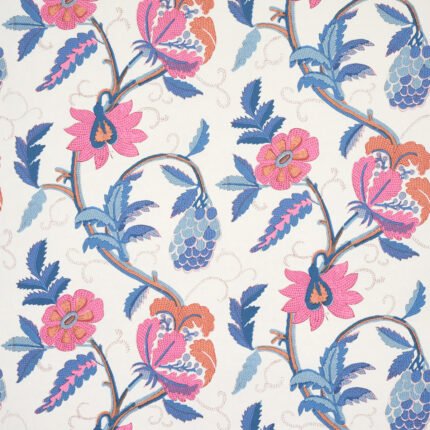 INDALI ROSE & INDIGO Wallcovering by Schumacher