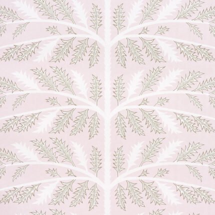 Thistle ROSE Wallcovering by Schumacher