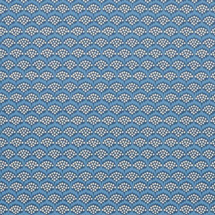 POLLEN FRENCH BLUE Wallpaper by Schumacher