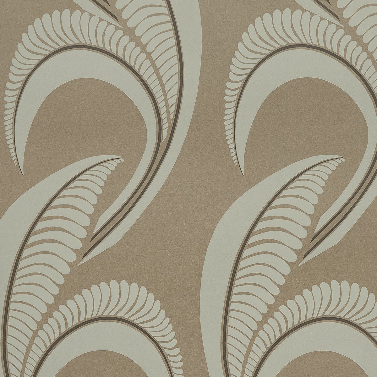 BANANA LEAF TOBACCO Wallpaper by Schumacher Tobacco