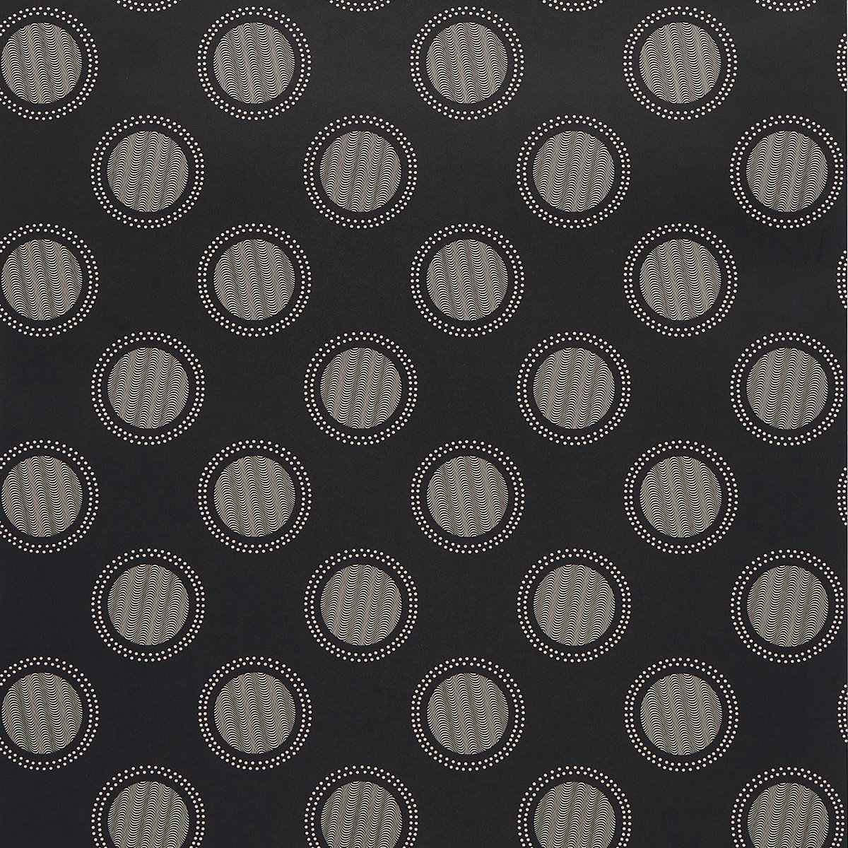 WATERMARK BLACK & WHITE Wallpaper by Schumacher Black & White