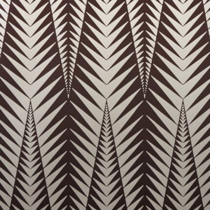 ZEBRA BROWN SILVER Wallpaper by Schumacher