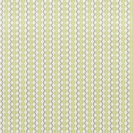 CENTIPEDE STRIPE PEA Wallpaper by Schumacher