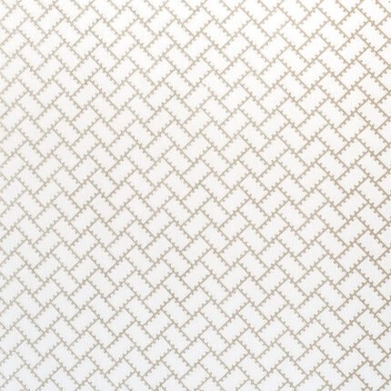 PARTERRE SILVER Wallpaper by Schumacher