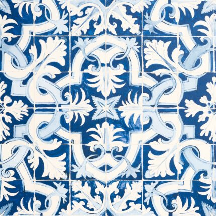Azulejos AZURE Wallcovering by Schumacher