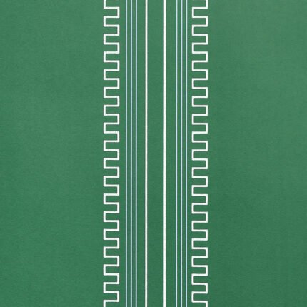 Greco Stripe GREEN Wallpaper by Schumacher