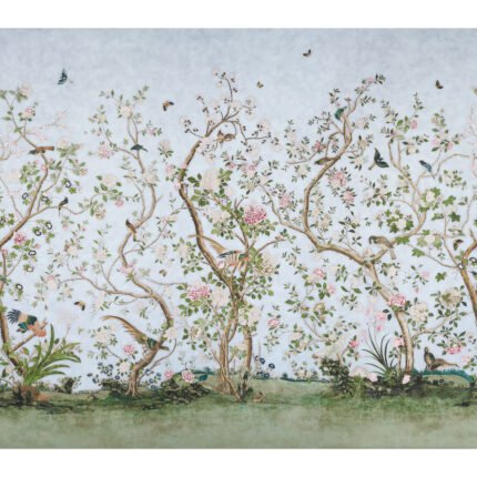 LES OISEAUX PANEL SET SKY Panel Set by Schumacher