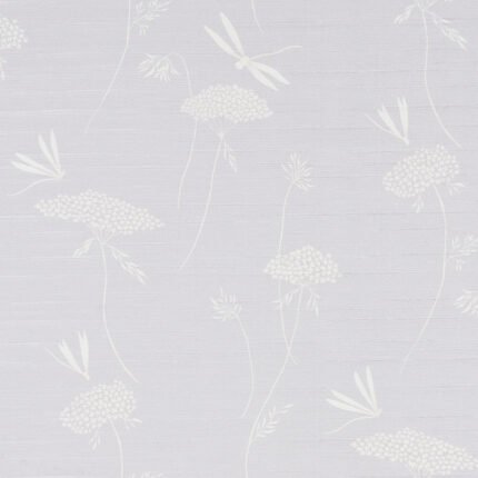 LA LIBELLULE SILK MOONSTONE Wallcovering by Schumacher Textured Wallcoverings & Printed Grasscloths Wallpaper SCH-5015190