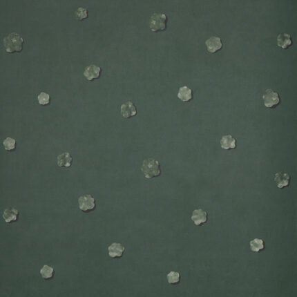HEAVENLY BODIES DEEP GREEN Wallcovering by Schumacher